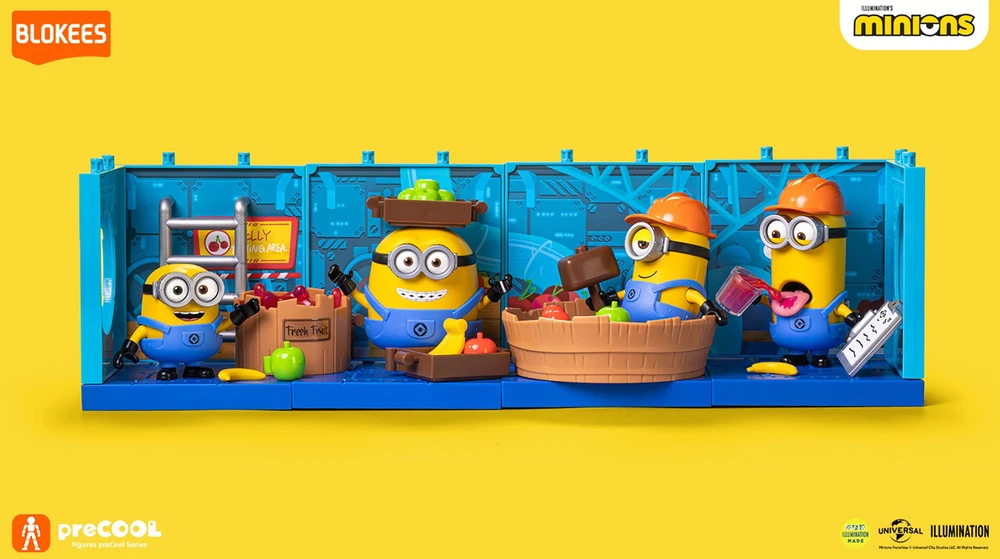 BLOKEES MINIONS preCOOL S1 - KEVIN ŽELĖ DEGUSTATORIUS