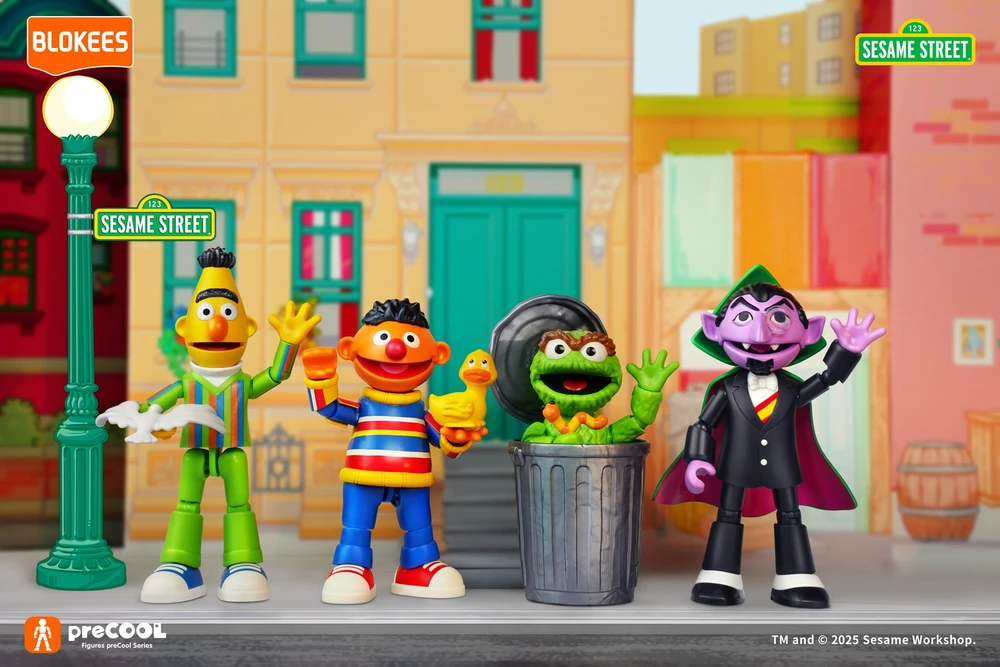 BLOKEES SESAME STREET FIGURES priešvėsinanti S1 - BERT