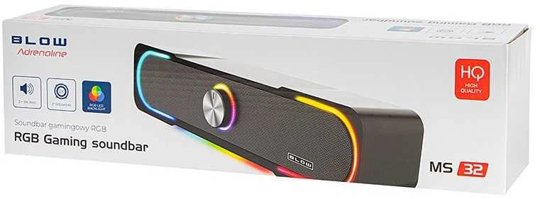 Kompiuterio kolonėlės Blow Kompiuterio garsiakalbiai MS-32 soundbar