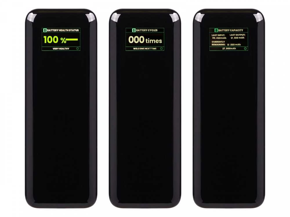 „Blow“ išorinė baterija 27000 mAh PD 140 W, juoda, air99.9
