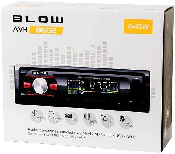 Automagnetola Radijas Blow AVH-8602 MP3/USB/SD/MMC