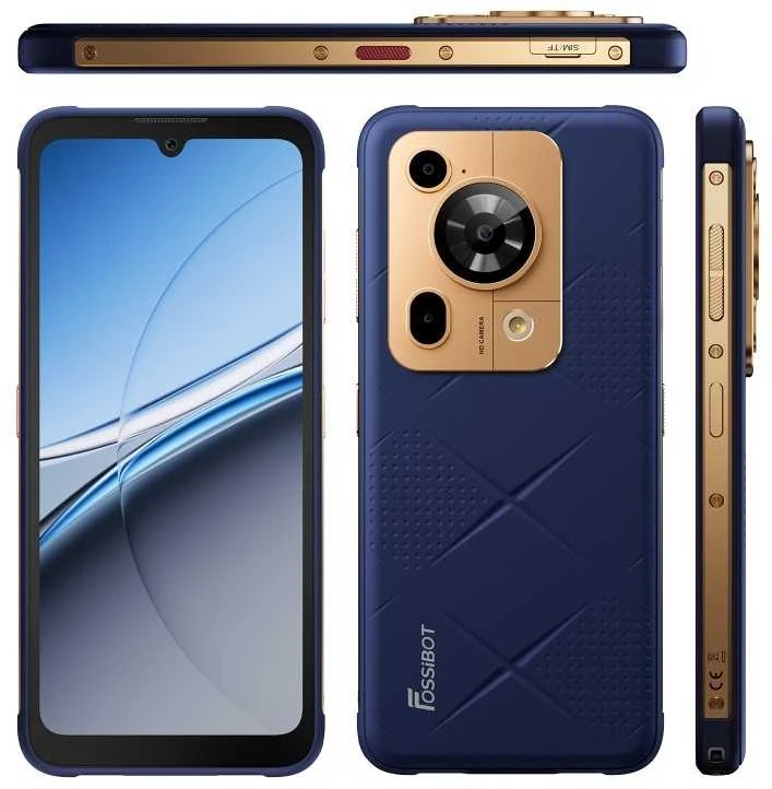 Fossibot Išmanusis telefonas f112 pro mėlynas
