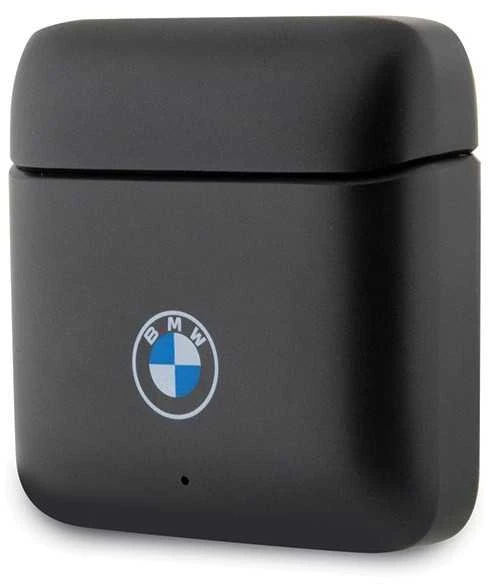 BMW Bluetooth ausinės BMWSES20AMK TWS + įkrovimo stotelė juodos spalvos Signature