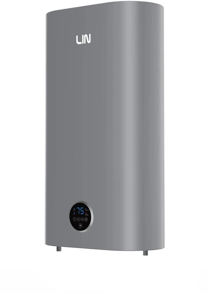LIN LIFVD1SMGY 100L UNIVERSAL elektrinis vandens šildytuvas, pilkas, su WiFi