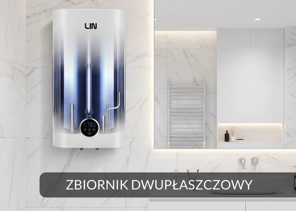 Elektrinis vandens šildytuvas LIN LIFVD1SMWH 50L SMART baltas
