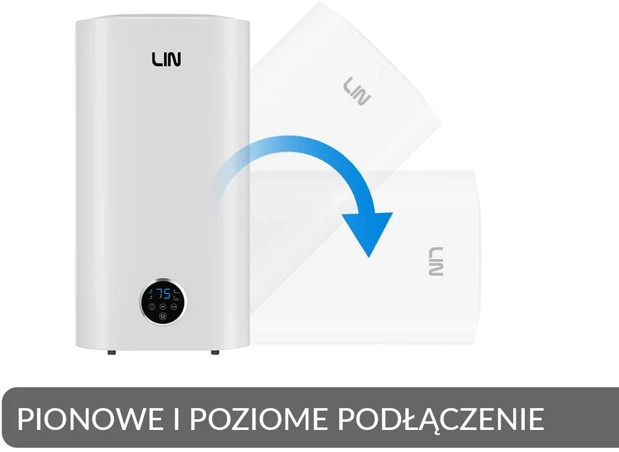 lin Elektrinis vandens šildytuvas E7BF4 7996C baltas