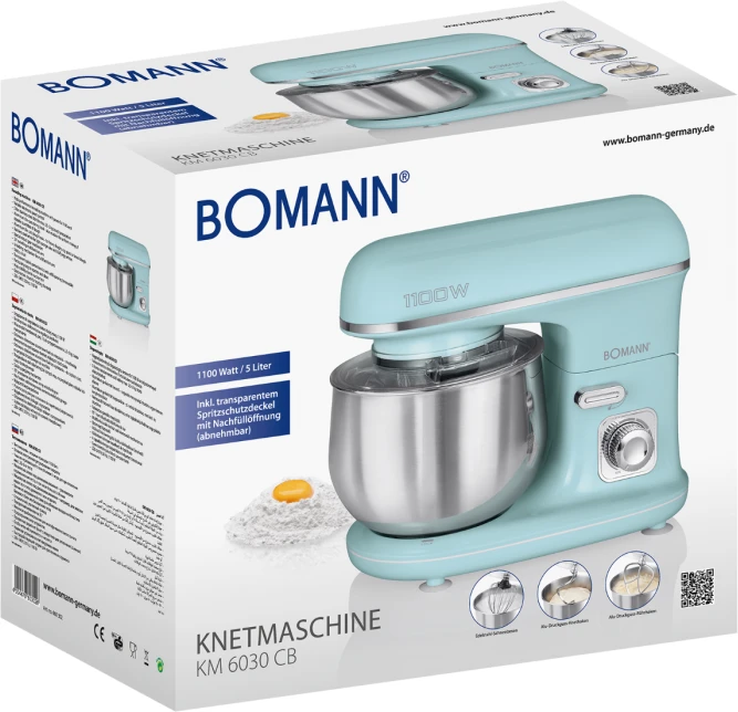 Bomann km 6030 virtuvinis kombainas mint