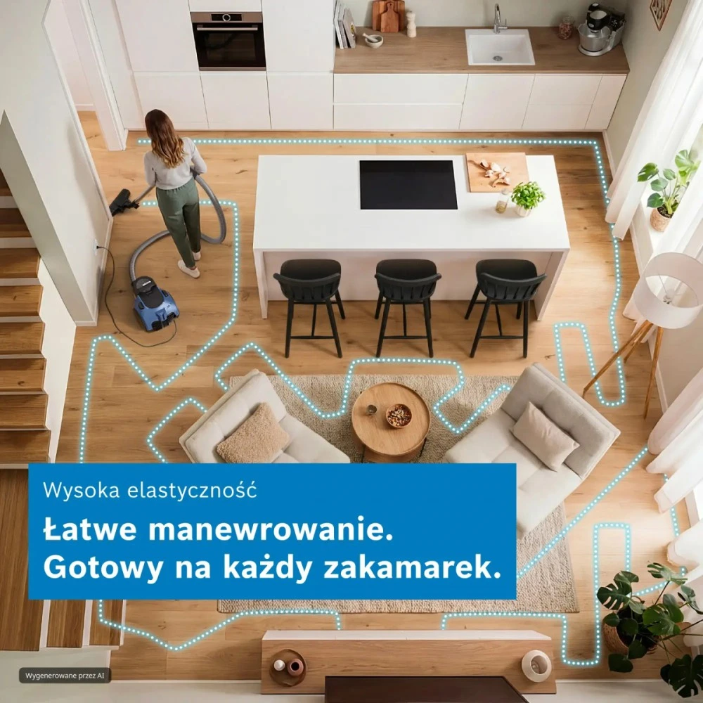 Bosch Dulkių siurblys be maišelio serie 2 bgc05lbu2