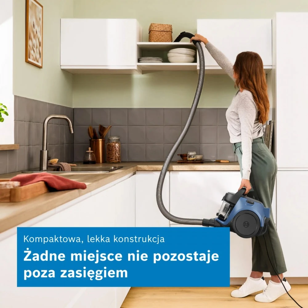 Bosch Dulkių siurblys be maišelio serie 2 bgc05lbu2