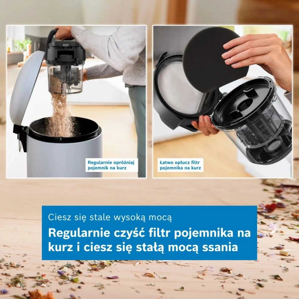 Bosch Dulkių siurblys be maišelio serie 2 bgc05lbu2