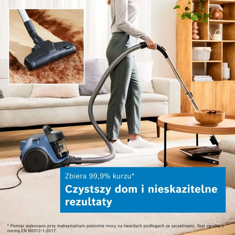 Bosch Dulkių siurblys be maišelio serie 2 bgc05lbu2