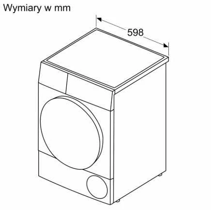 Džiovyklė Bosch Džiovintuvas wth86200pl