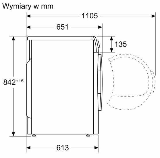 Džiovyklė BOSCH WQB246CMPL