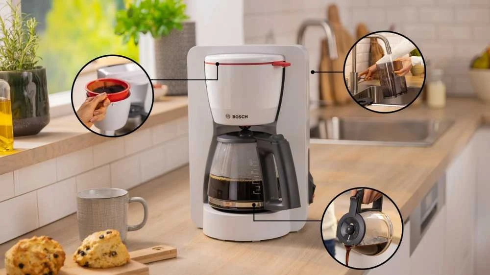 Bosch Espreso lašelinis kavos aparatas mymoment tka2m111 balta
