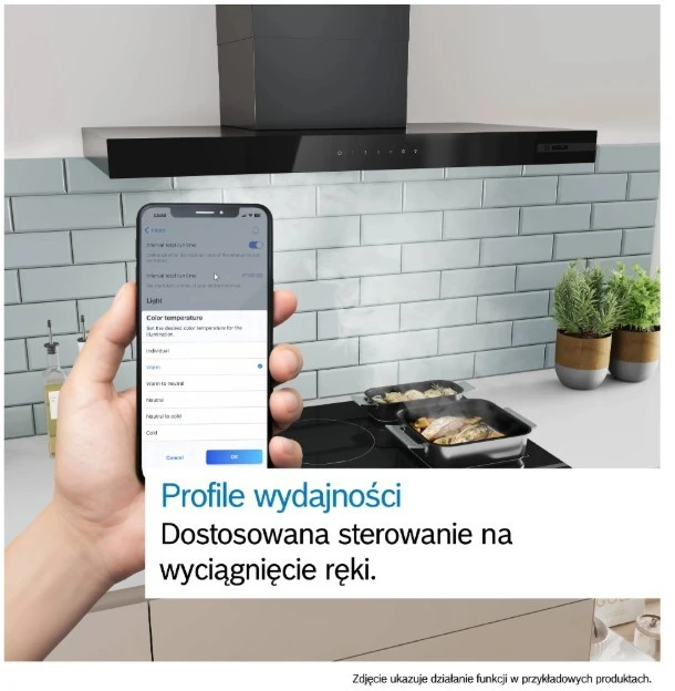 Bosch DWB67DN60 gartraukis Wall-mounted Juodas