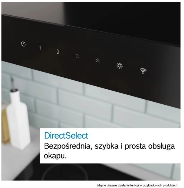 Bosch DWB67DN60 gartraukis Wall-mounted Juodas