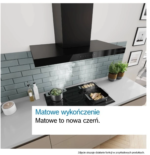Bosch DWB67DN60 gartraukis Wall-mounted Juodas