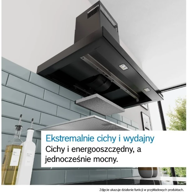 Bosch DWB67DN60 gartraukis Wall-mounted Juodas