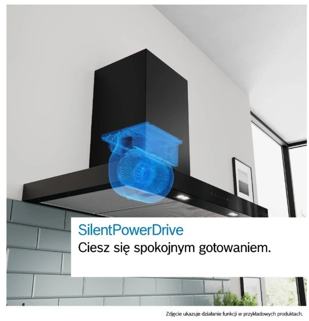 Bosch DWB67DN60 gartraukis Wall-mounted Juodas