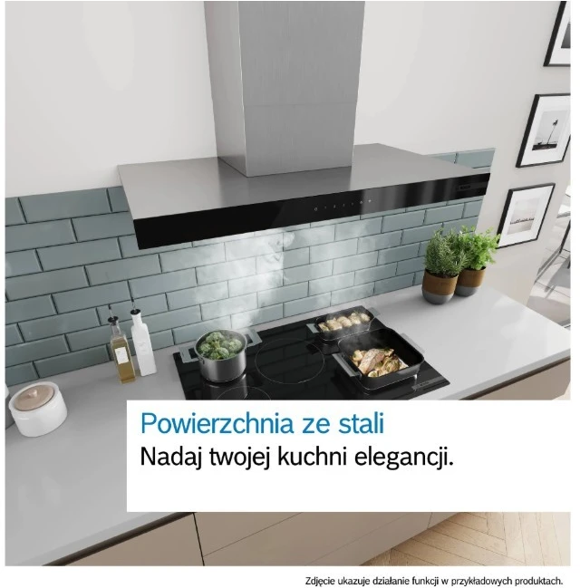 Bosch DWB93BC30 gartraukis Wall-mounted Nerūdijantis plienas 400 m³/h