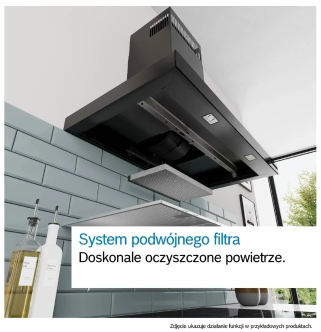 Bosch DWB93BC30 gartraukis Wall-mounted Nerūdijantis plienas 400 m³/h