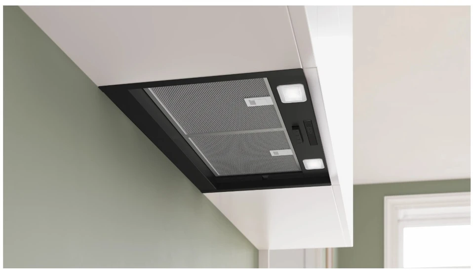 Bosch Serie 2 DBB63BC60 gartraukis Built-in Juodas 384 m³/h