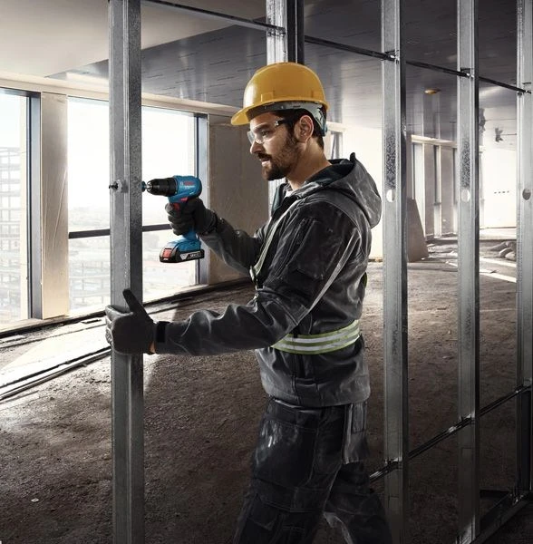 Suktuvas-gręžtuvas Bosch GSR 185-LI; 18 V; 2x2,0 Ah akum.