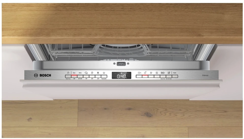 Bosch Serie 4 SMV4HVX11E Įmontuojama indaplovė, 14 vietų, C