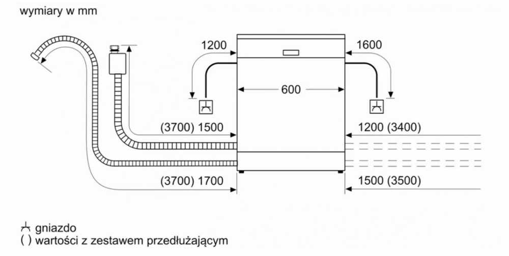 Įmontuojama indaplovė Bosch SMD6ECX12E