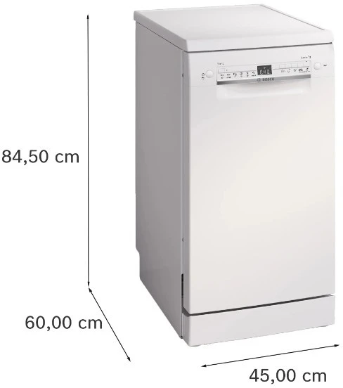 Bosch Serie 2 SPS2HKW55E indaplovė Laisvai pastatoma 10 vietų komplektų