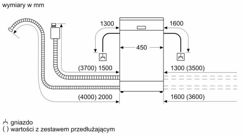 Bosch Serie 6 SPS6EMI21E indaplovė Laisvai pastatoma 10 vietų komplektų B