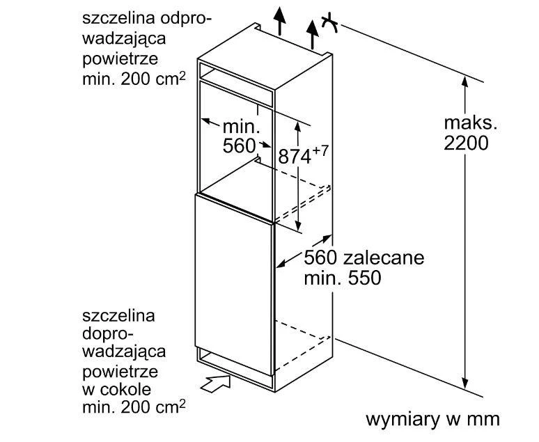 Šaldytuvas Bosch KIL22NSE0