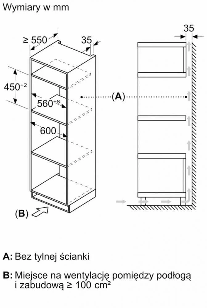 Bosch Mikrobangų krosnelė CMA583MB0