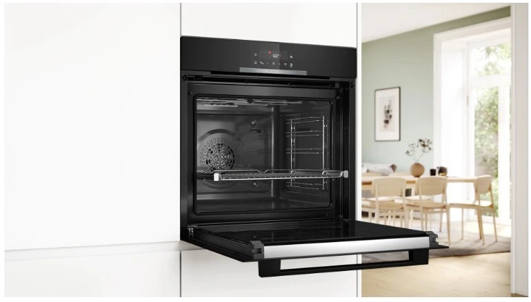 Bosch Serie 4 HBA372EB4 orkaitė 71 L 3600 W Juodas