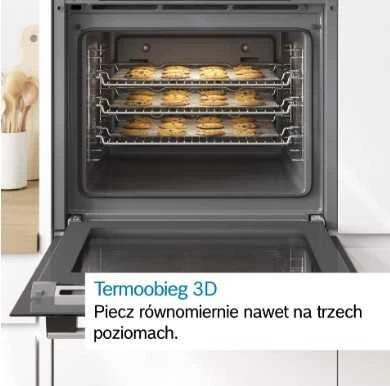 Bosch Serie 4 HQA334EB4 orkaitė 71 L 3400 W Juodas