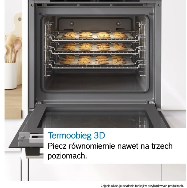 Bosch Serie 2 HBA571BB4 orkaitė 71 L 3600 W Juodas
