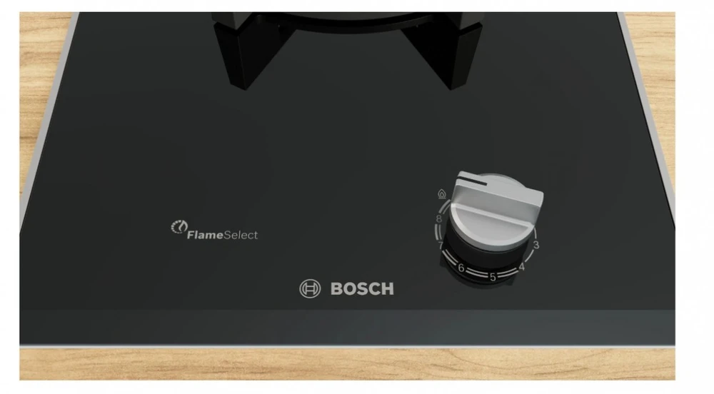 Bosch PRA3A6I10 Serija 8, Domino dujinė kaitlentė, 30 cm, Keramika, Juodas