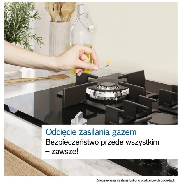 Bosch PRA3A6I10 Serija 8, Domino dujinė kaitlentė, 30 cm, Keramika, Juodas