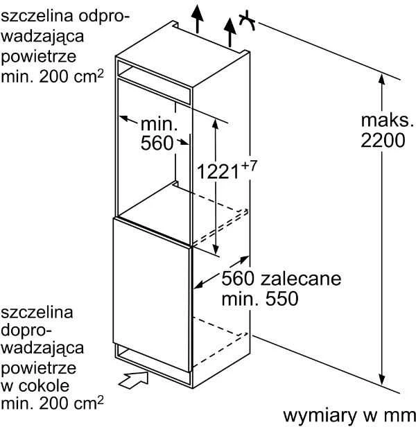 Bosch Šaldytuvas kir41nse0