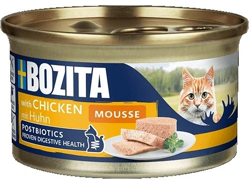 BOZITA Mousse vištiena – šlapias kačių maistas – 85g