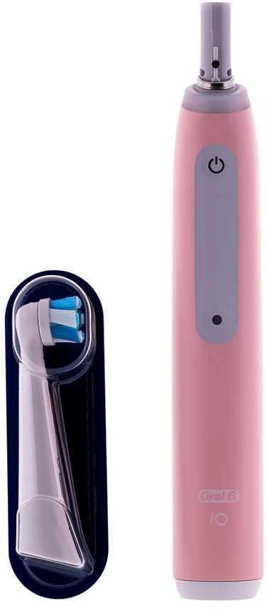 Oral-B | Elektrinis dantų šepetėlis | iO3 Series | Įkraunamas | Suaugusiems | Šepetėlių skaičius galvutės įeina 1 | Number of teeth brushing modes 3 | Blush Rožinė