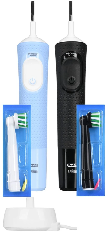 Braun Oral-B Vitality Pro D103 Duo juoda/violetinė