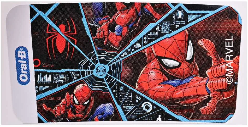 Dantų šepetėlis Oral-B Vitality Pro D103 Kids 3+ Spiderman mėlyna/raudona