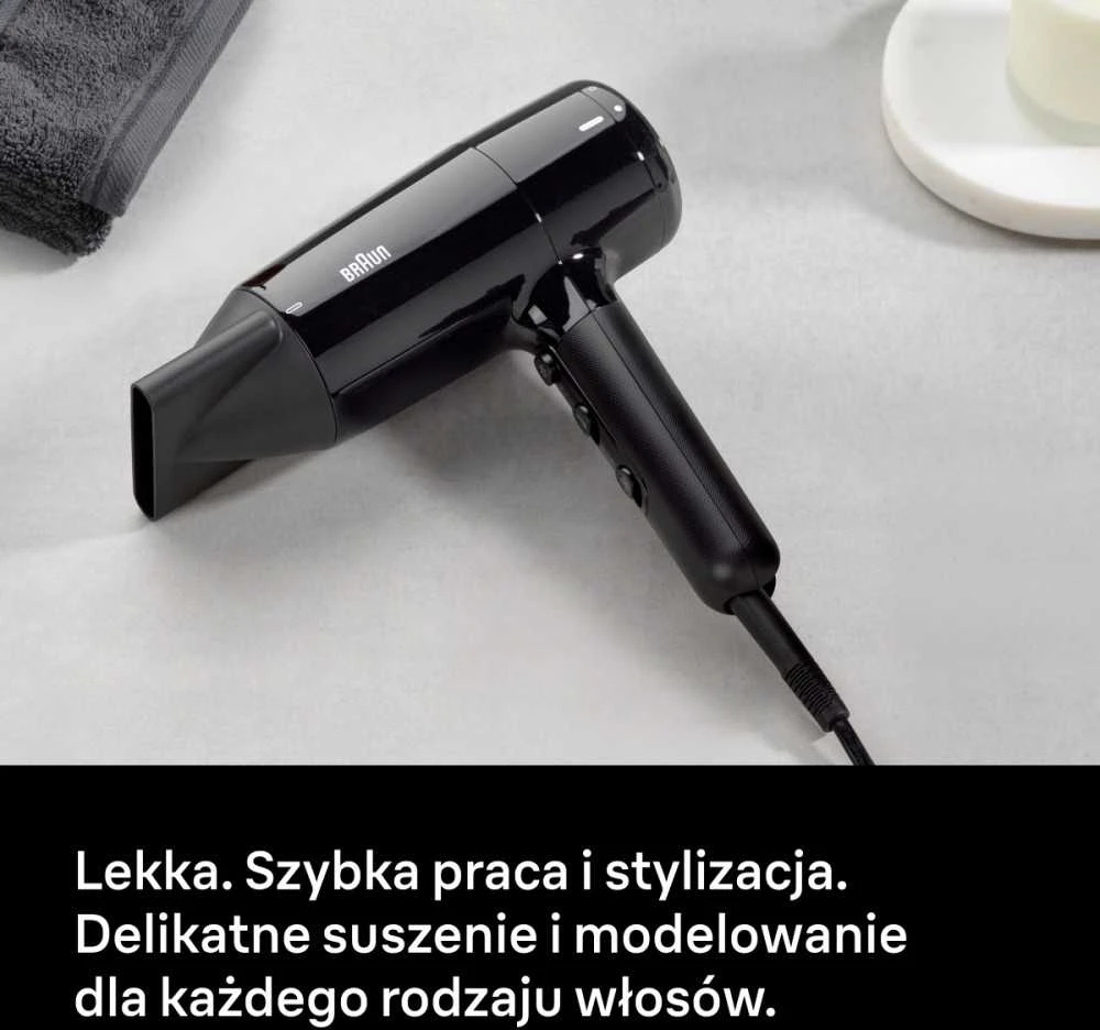 Plaukų džiovintuvas Braun BRHD200E