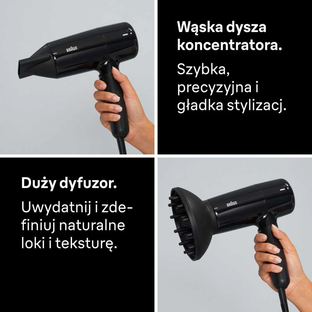 HD2.1 Braun Plaukų Džiovintuvas BRHD215E