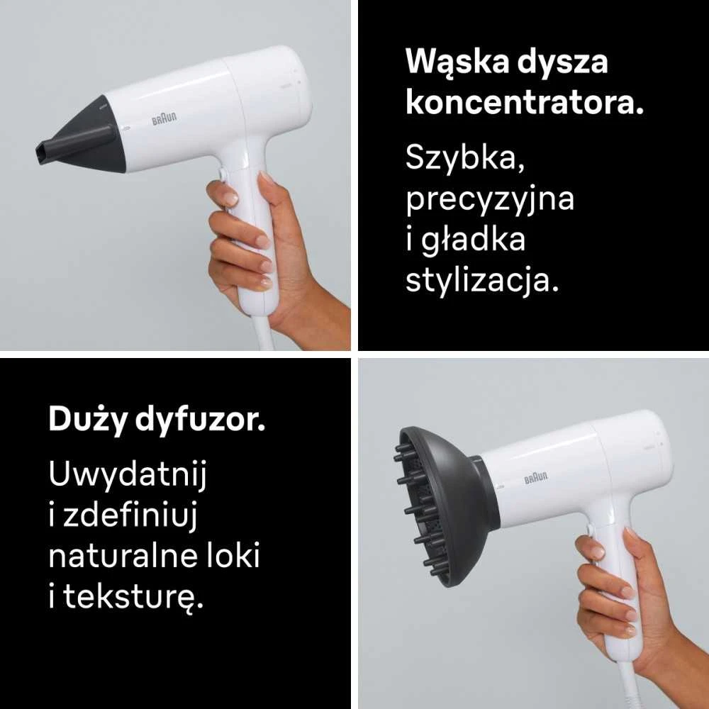 Plaukų džiovintuvas Braun BRHD226E