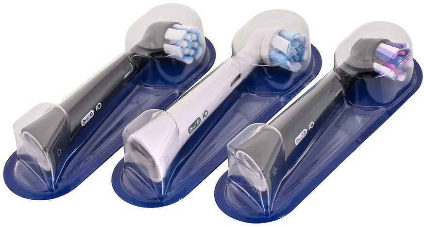 Oral-B iO dantų šepetėlių galvutės trijų pakuočių komplektas