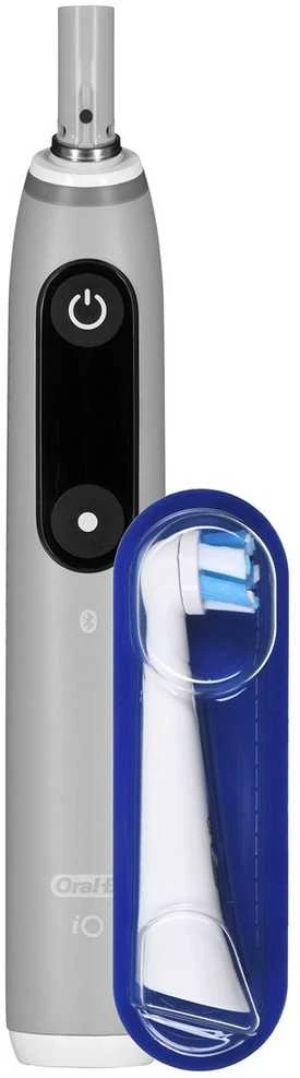 Elektrinis dantų šepetėlis Braun iOM6.1A6.1K Oral-B iO6, pilkos spalvos