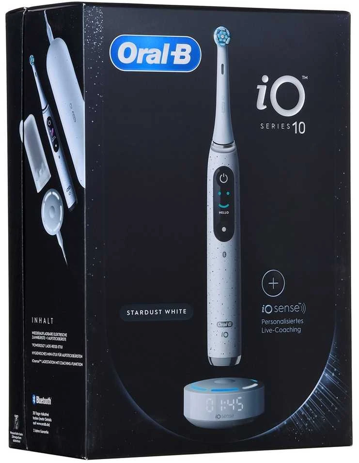 Dantų šepetėlis Braun Šepetėlis oral-b io series 10 stardust baltas