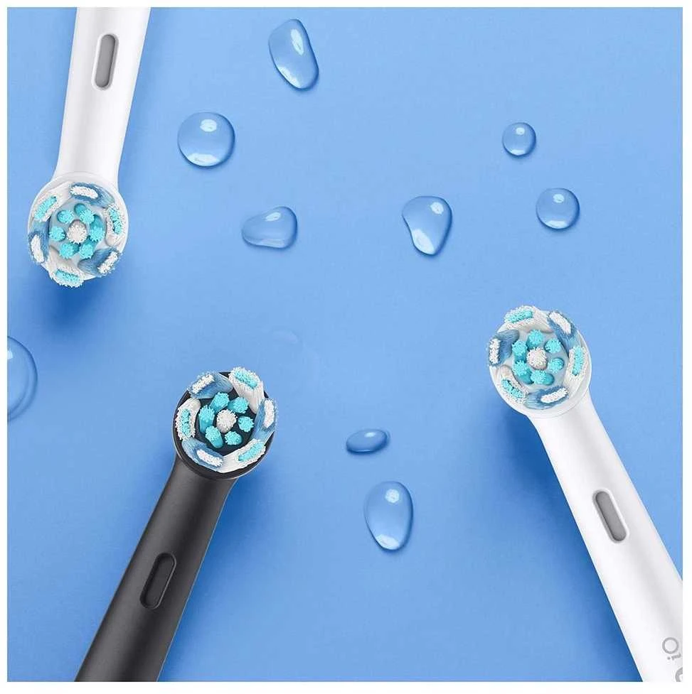 Elektrinis dantų šepetėlis Braun iOM6.1A6.1K Oral-B iO6, pilkos spalvos